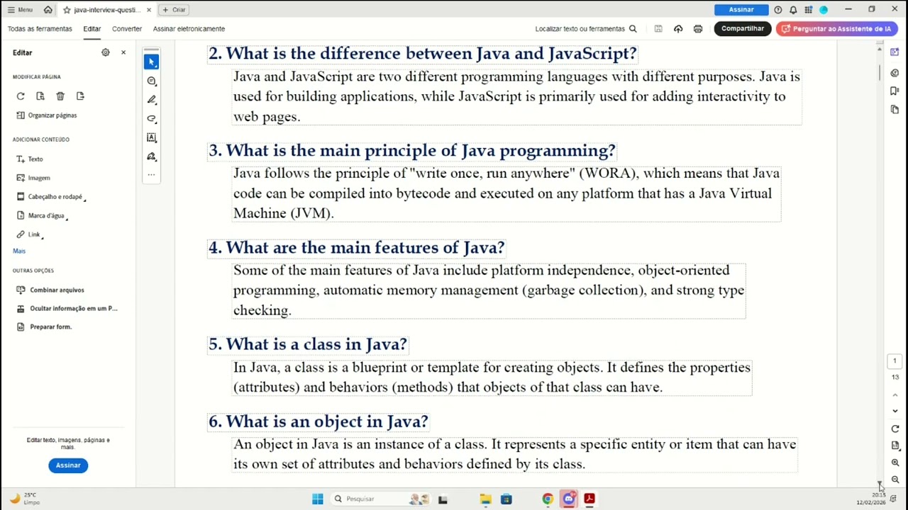 English Conversation - 100 Most Asked Java Interview (Parte 01)