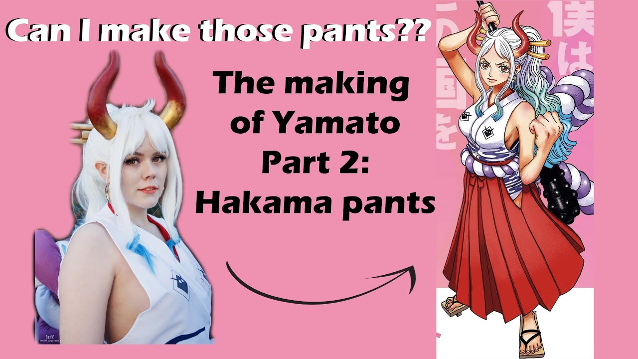 Yamato Part 2 - Hakama pants - a cosplay time-lapse
