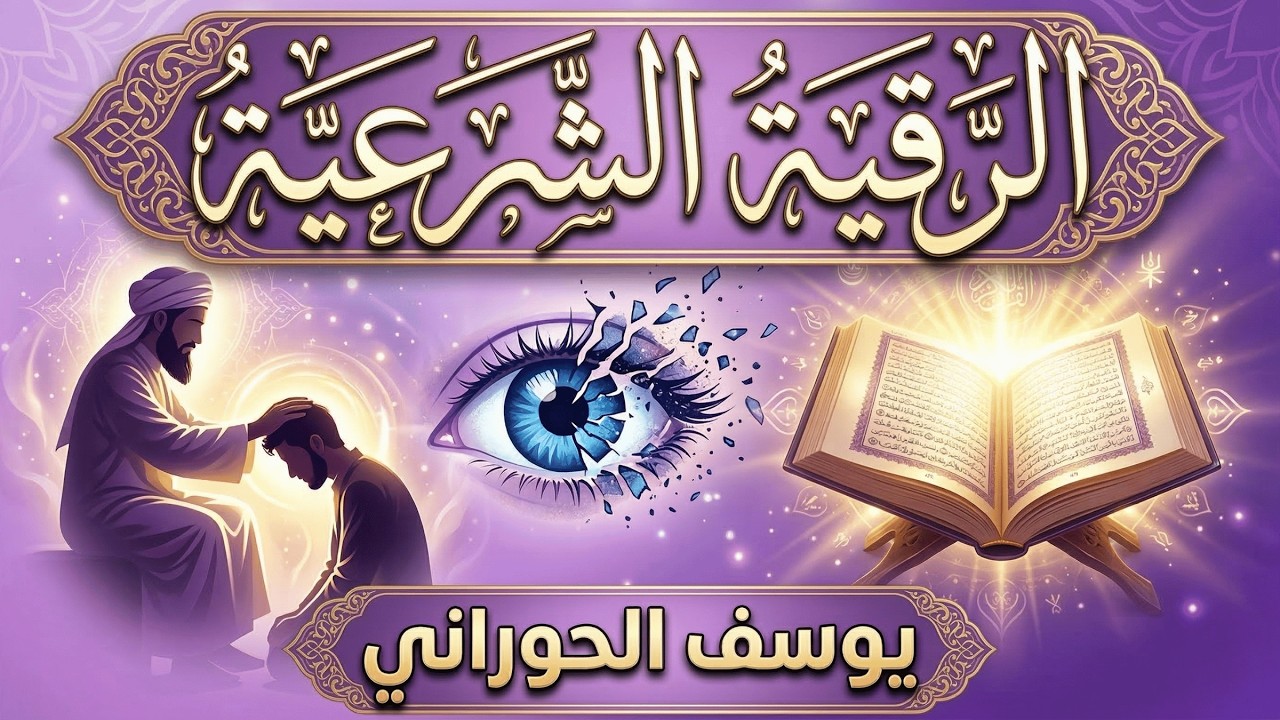 أقوى رقية شرعية لعلاج العين والحسد والسحر بإذن الله | تلاوة مؤثرة بصوت يوسف الحوراني