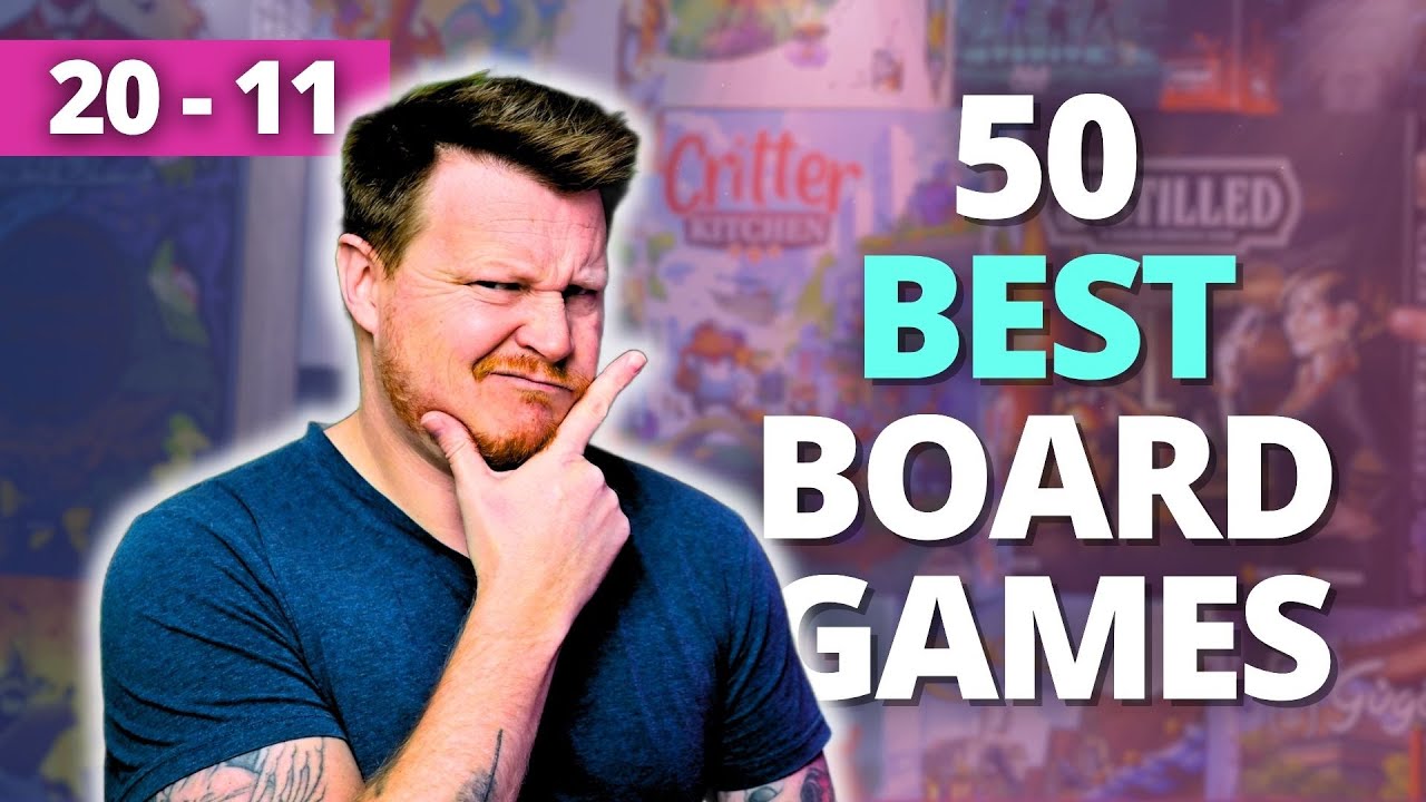В рейтинге 50 ЛУЧШИХ настольных игр! - 20-11