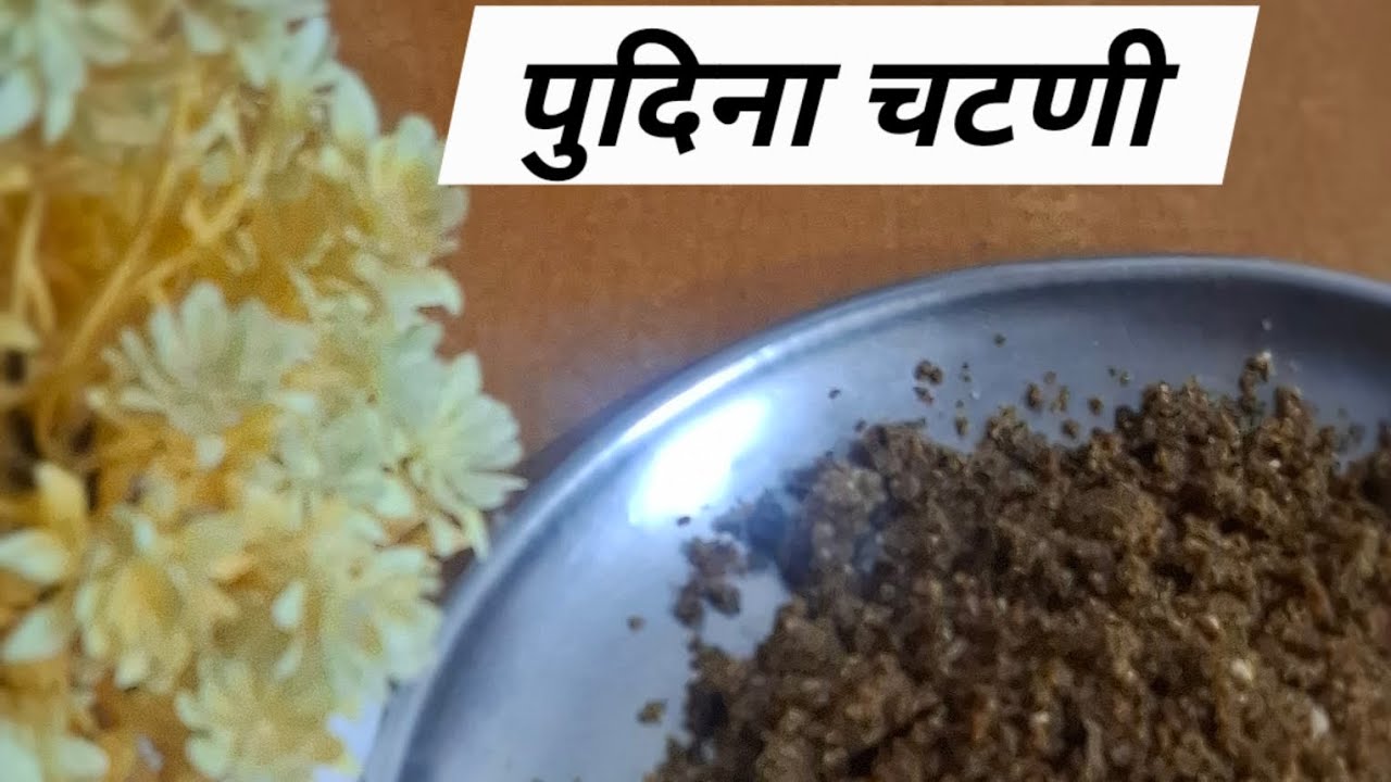 पुदिना चटणी I खमंग आणि चटपटीत 😋 #cooking #youtube #easyrecipe #food #trending #indianfood #yt #viral