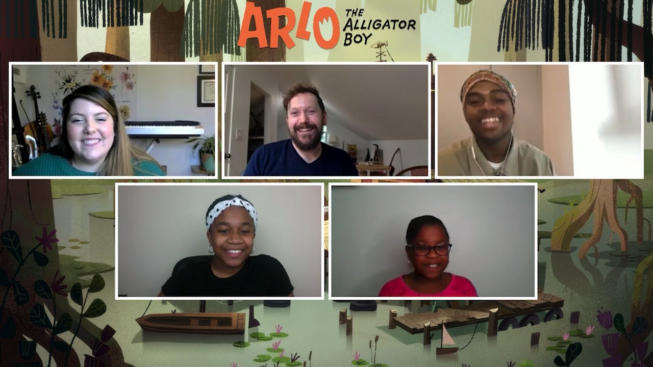 Maica N. and Giana N. interview Michael J Woodard, Mary Lambert, Ryan Crego (Arlo the Alligator Boy)