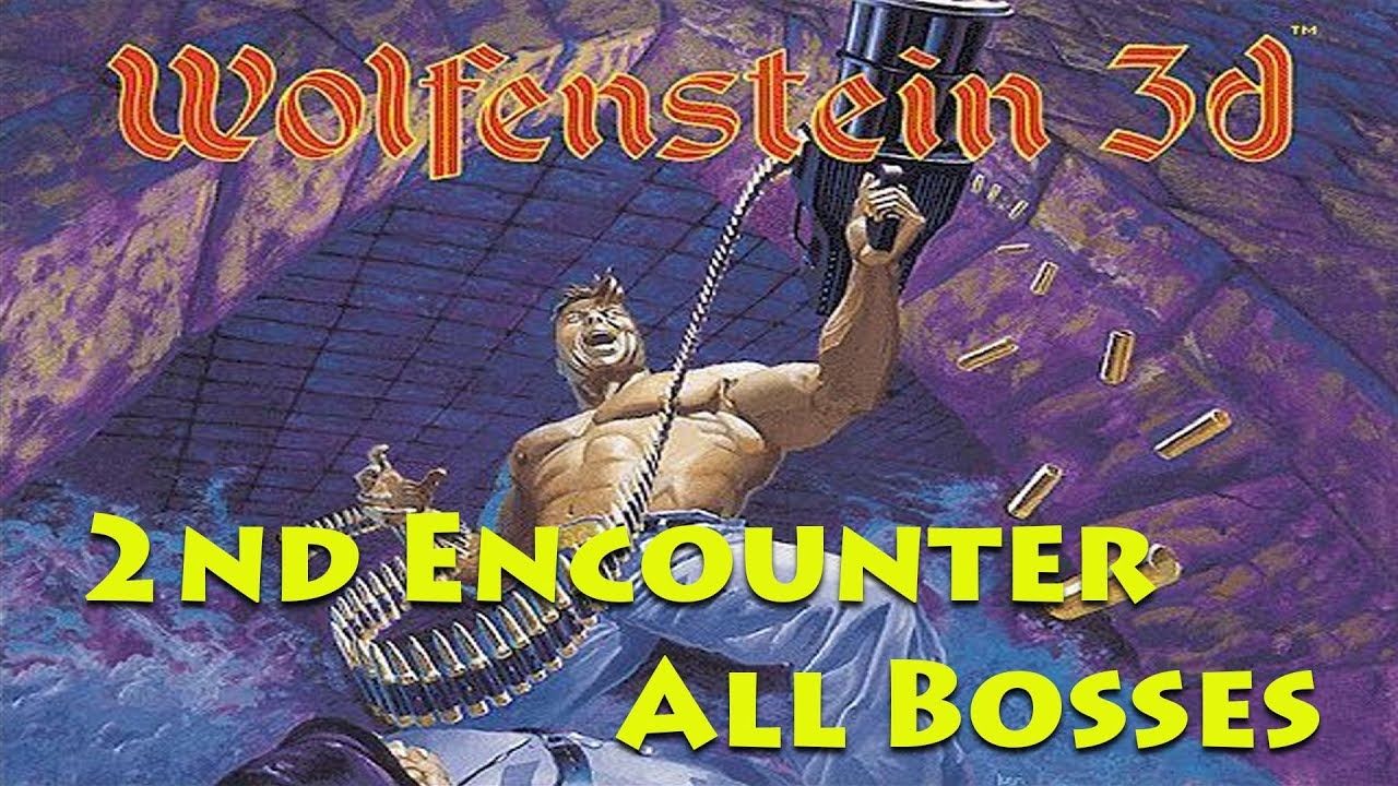 Wolfenstein 3D Second Encounter (Mac, ecWolf) - Bosses