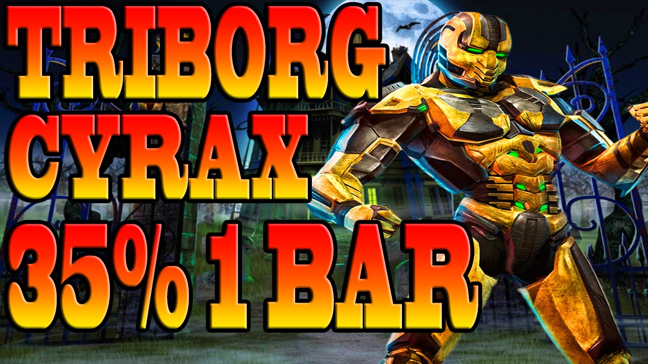 Mortal Kombat X Triborg Combos - CYRAX COMBO TUTORIAL!