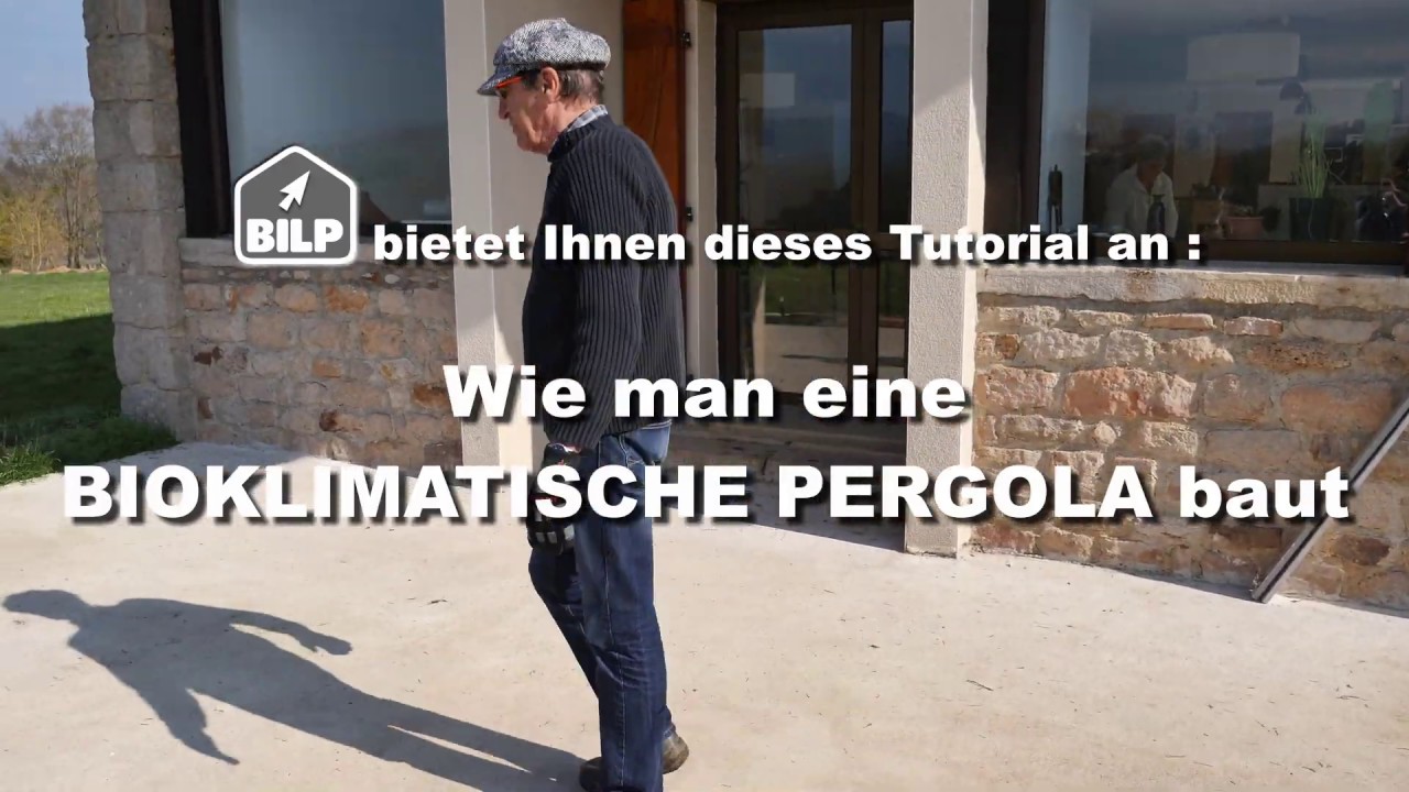 Wie man eine BIOKLIMATISCHE PERGOLA baut, mit dem SUNDIY-Kit