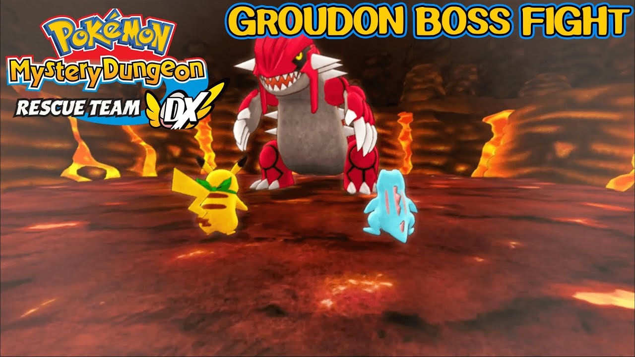 Groudon Boss Fight - Pokemon Mystery Dungeon: Rescue Team DX