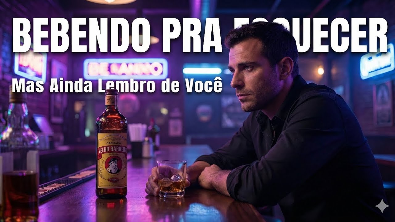 Bebendo Pra Esquecer (Mas Ainda Lembro de Você) | Sertanejo Sofrência 2025 – FutureSounds IA
