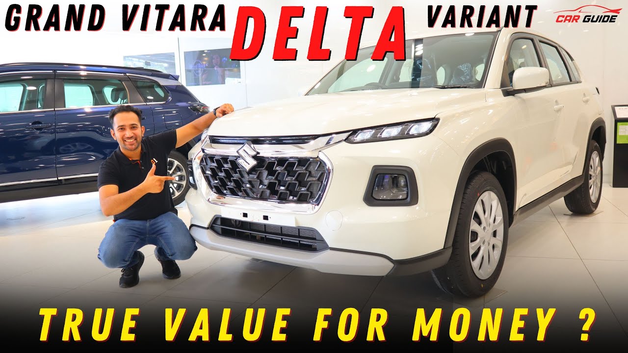 Grand Vitara Delta Variant | Rs 11.90 Lakhs | Touchscreen - Camera - Cruise Control - Automatic SUV🔥