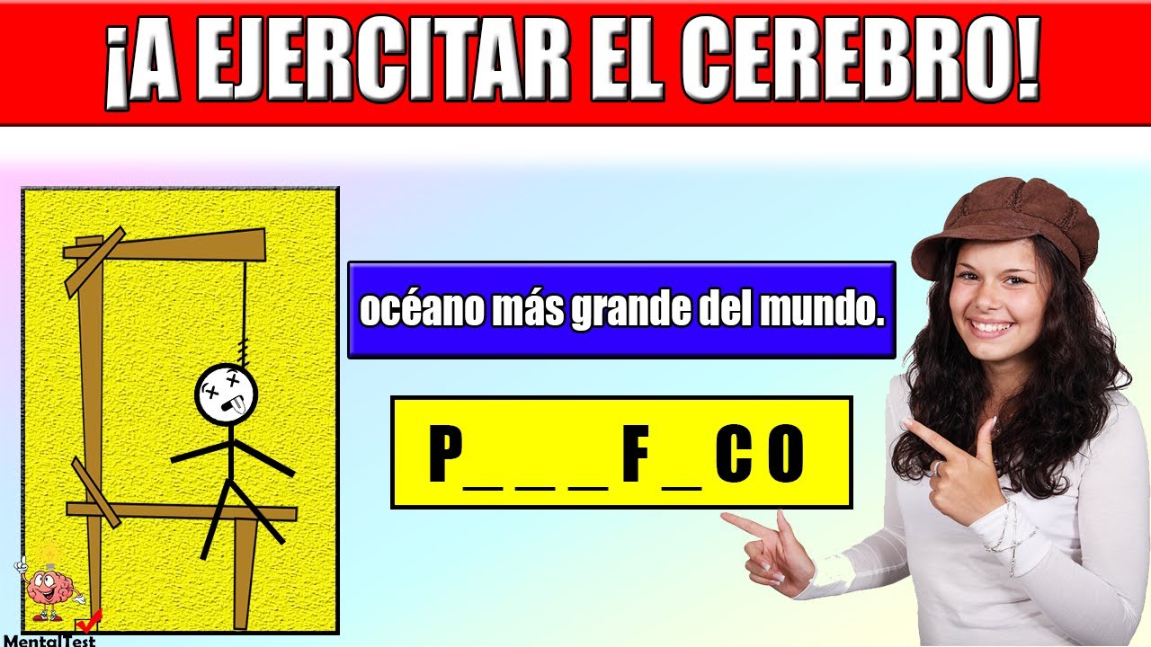 ENCUENTRA LA RESPUESTA | El Ahorcado sobre Preguntas de Cultura General |  MentalTest