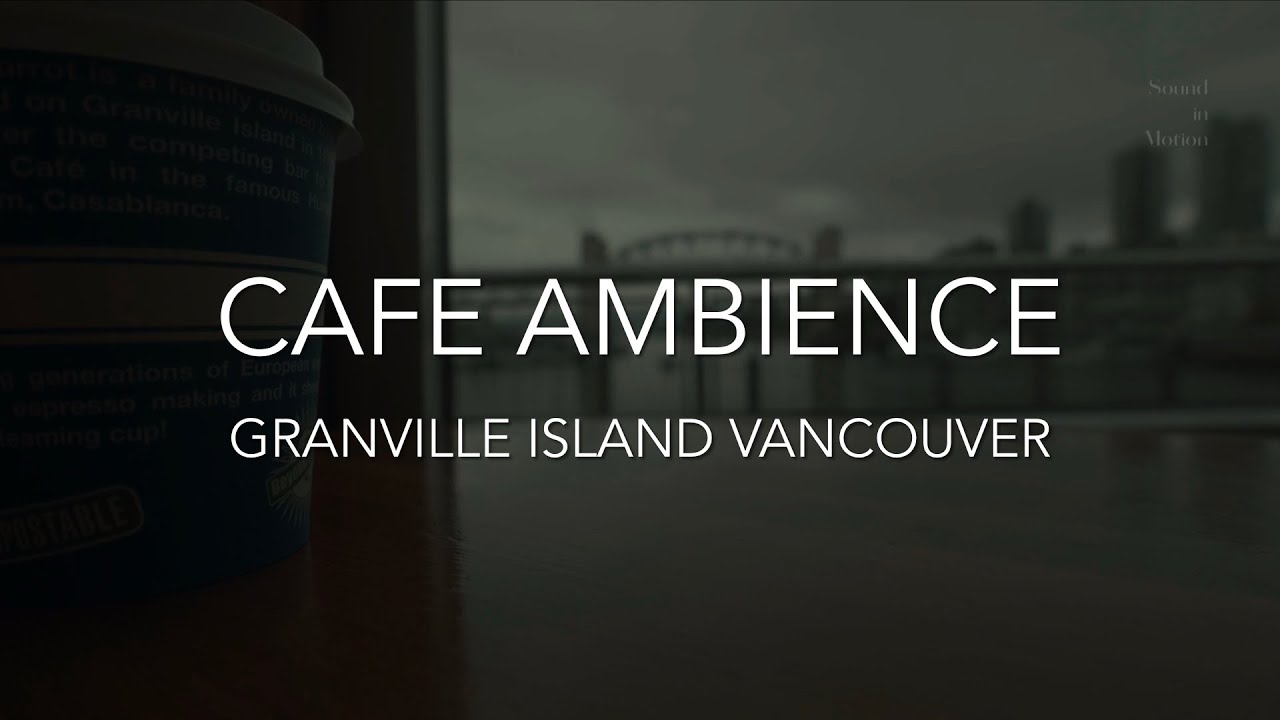 Public ASMR 🎧 Morning Coffee | Public Market Cafe Amience | Vancouver British Columbia