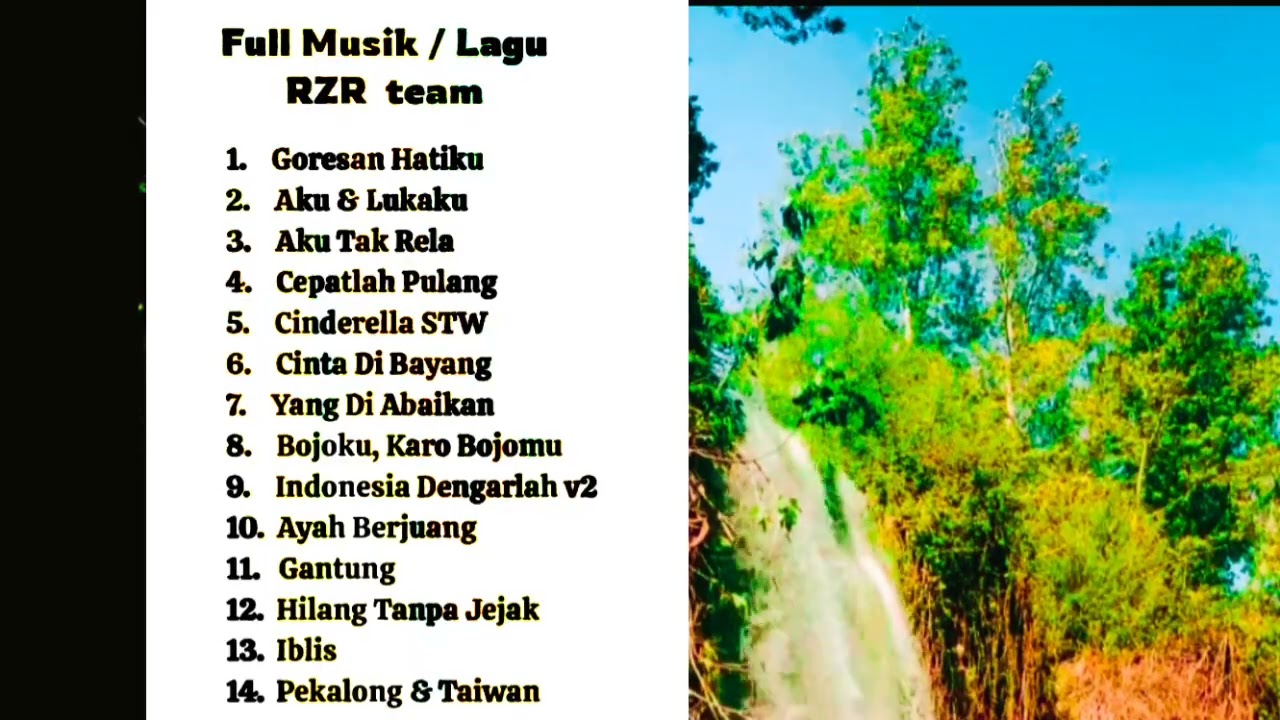 Full Album Pas buat temen santai,  musik ai lagu viral RZR team