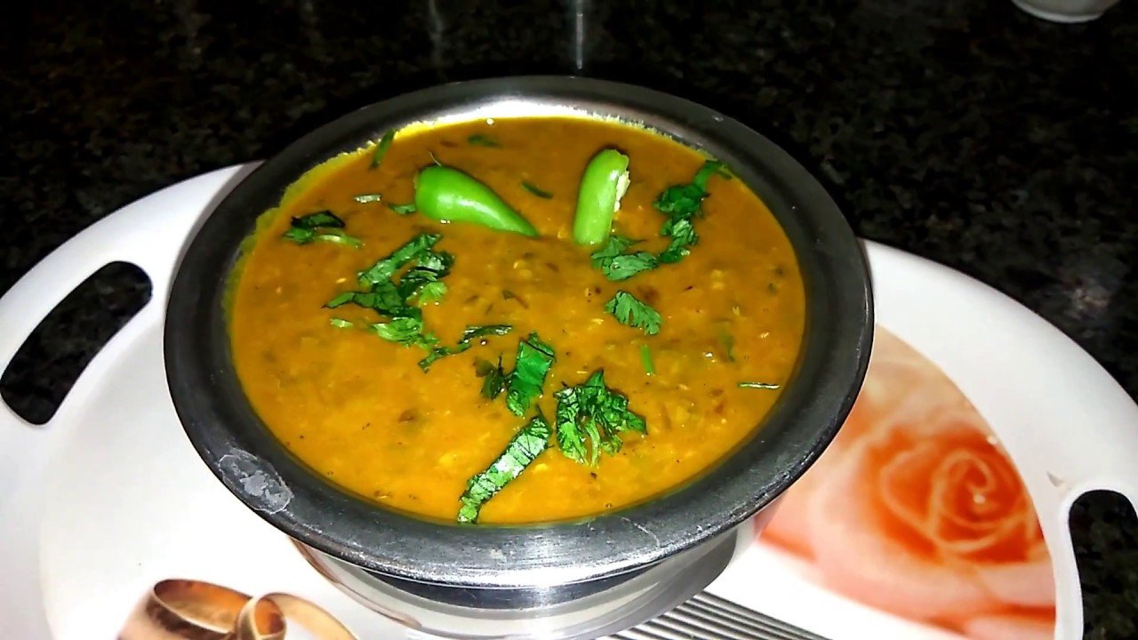 Chilke Wali moong dal recipe in Restaurant style