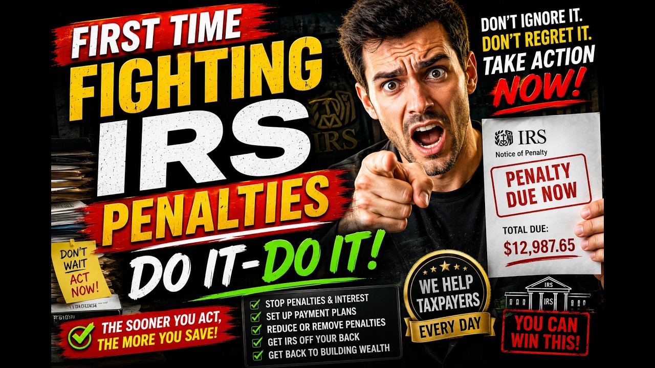 First Time fighting IRS Penalties--Do It-Do it!