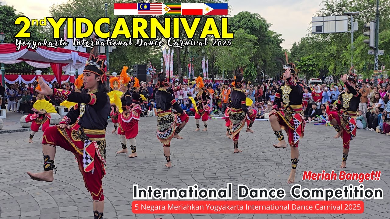 “Spektakuler! Penari Dunia Unjuk Skill di Yogyakarta Dance Competition 2025”