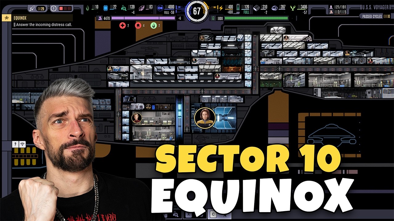 U.S.S Voyager is STACKED! Can we WIN? Sectors 10+