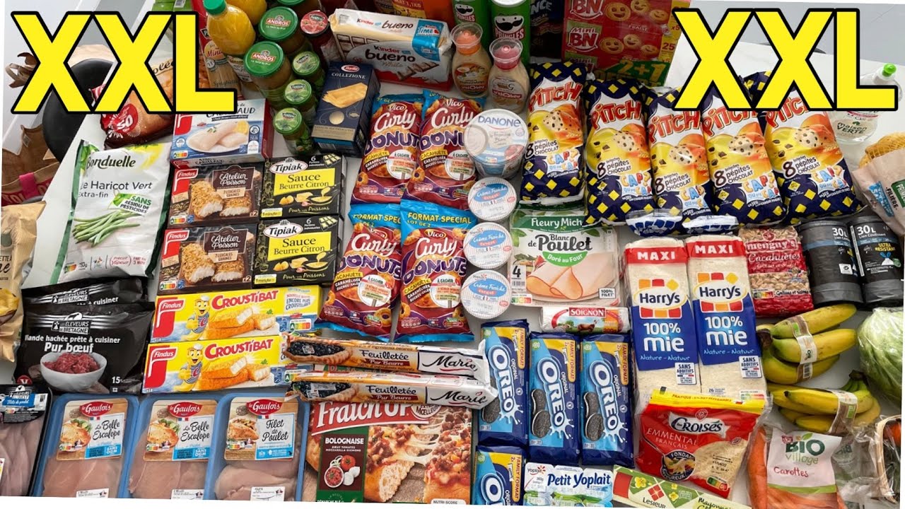 ⚠️XXL COURSES XXL⚠️ [💶 ni economique, 🥦ni healthy]
