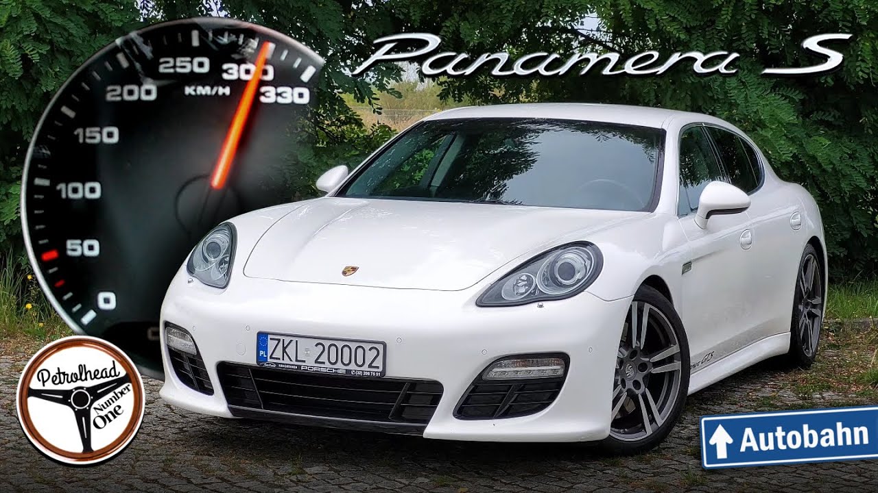 2010 Porsche Panamera S 4.8 V8 (400 KM) | V-MAX, 0-100, 100-200, 200-250 km/h, prezentacja. | 4K