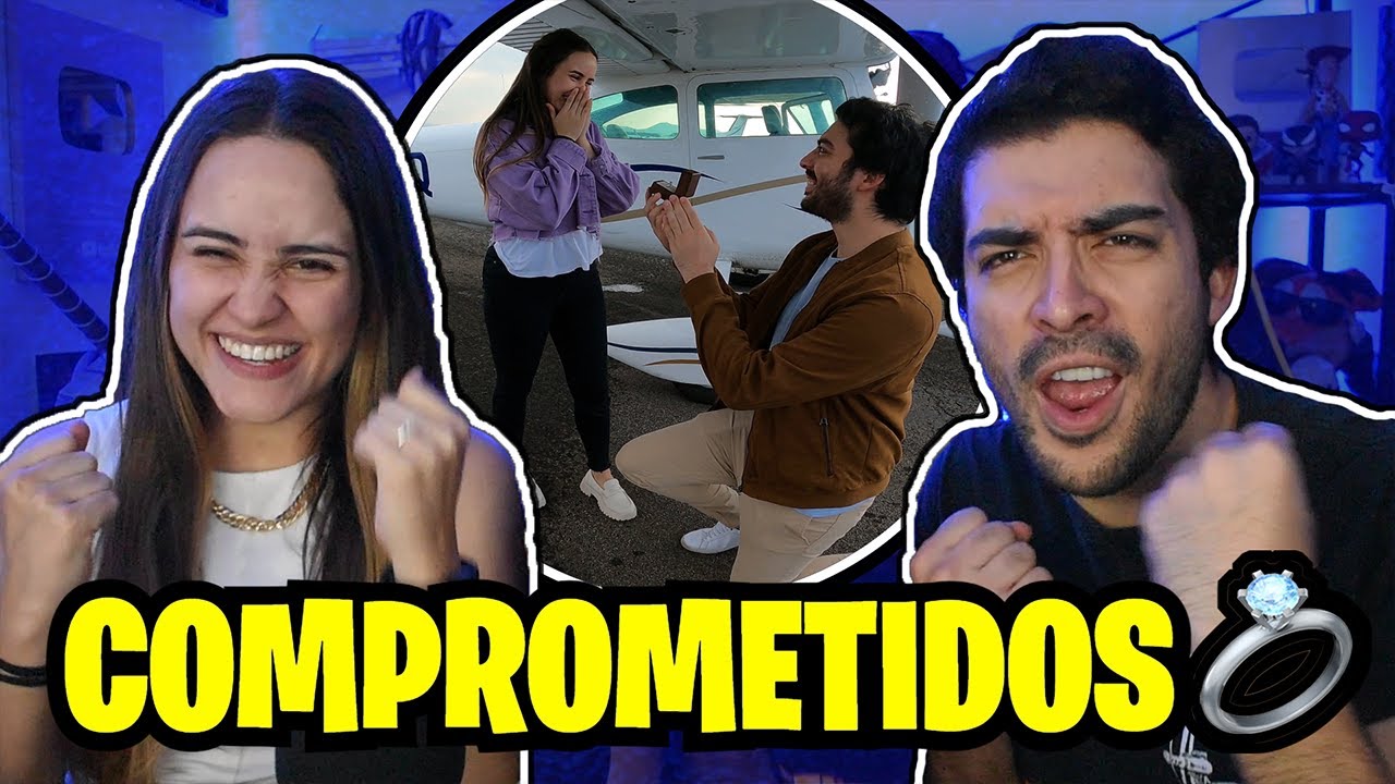 NOS VAMOS A CASAR 💍 Reacciones amigos, donde será, futuros hijos