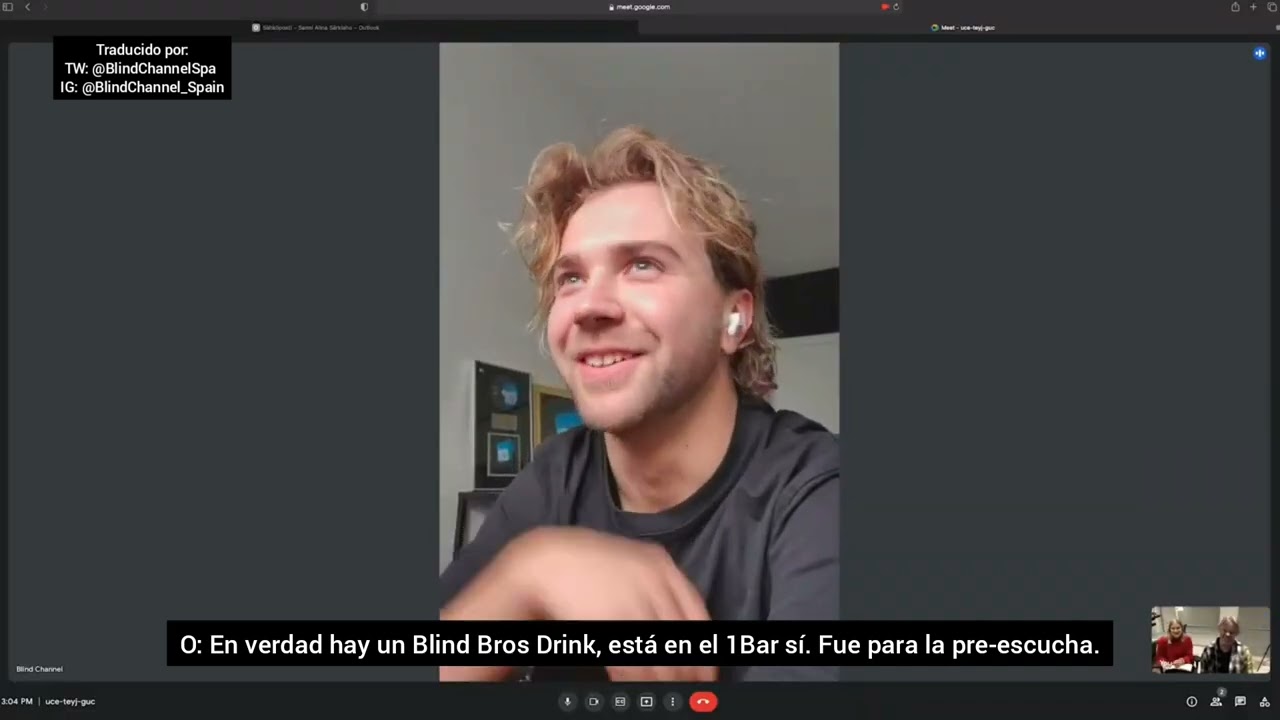 Entrevista a Olli Matela para OSAO (sub. español) [08/02/22| Blind Channel Spain