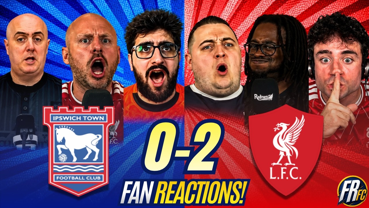 Liverpool Fans ECSTATIC 🤩 Reactions to Isak brace against Ipswich | Premier League Fan Reactions