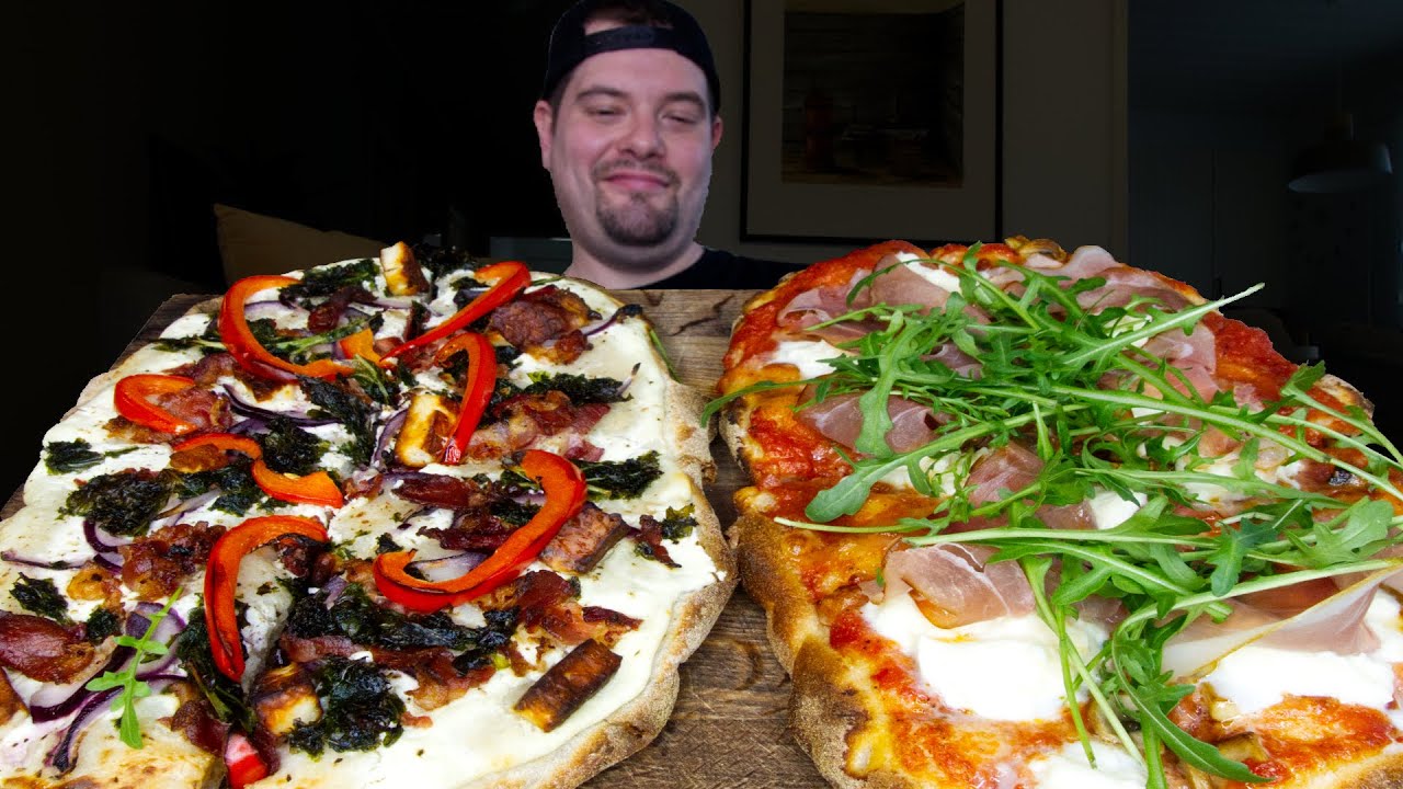 PINSA ASMR MUKBANG | Dave Kay ASMR