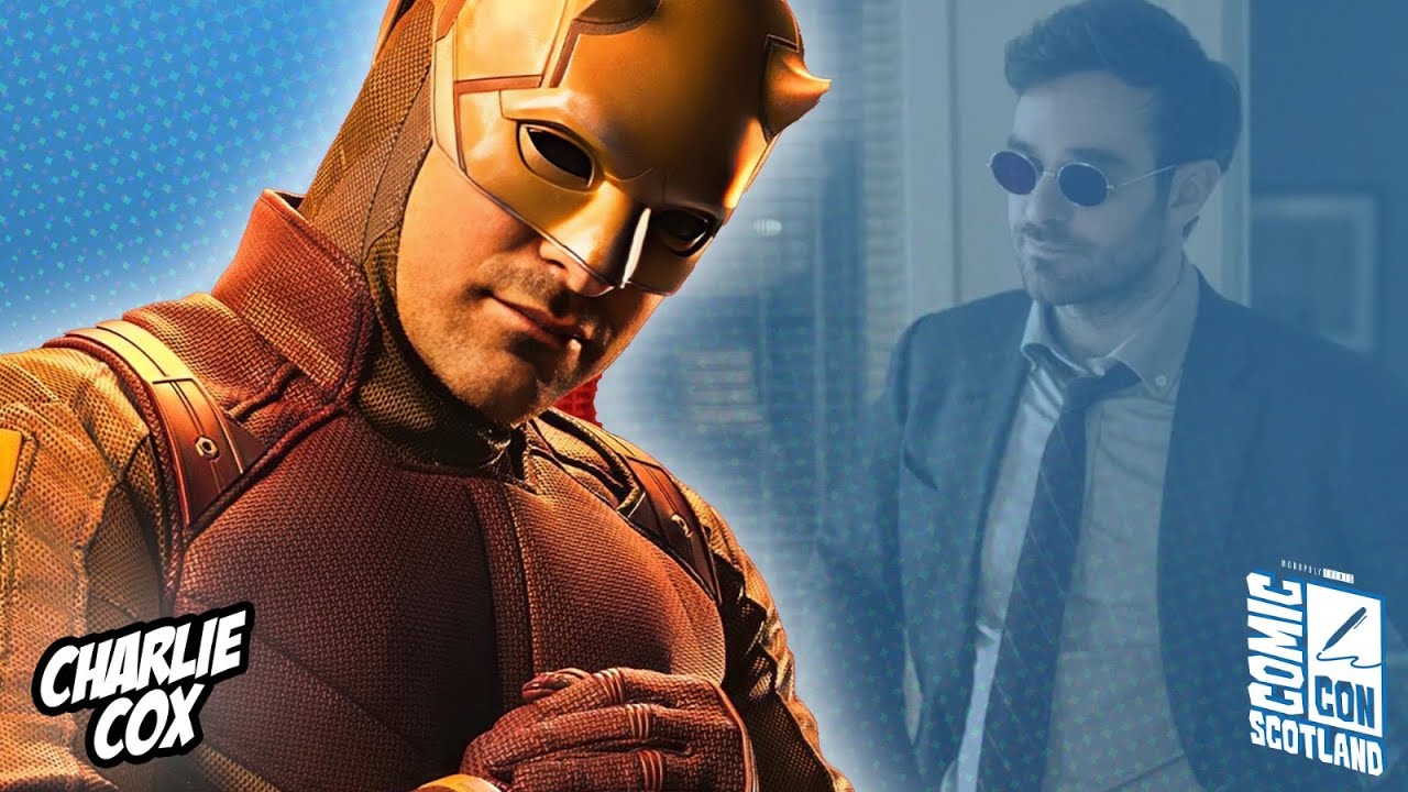 “I’d love to suit up with the one I showed up as lawyer to...” Charlie Cox @ Comic-Con Scotland 2024