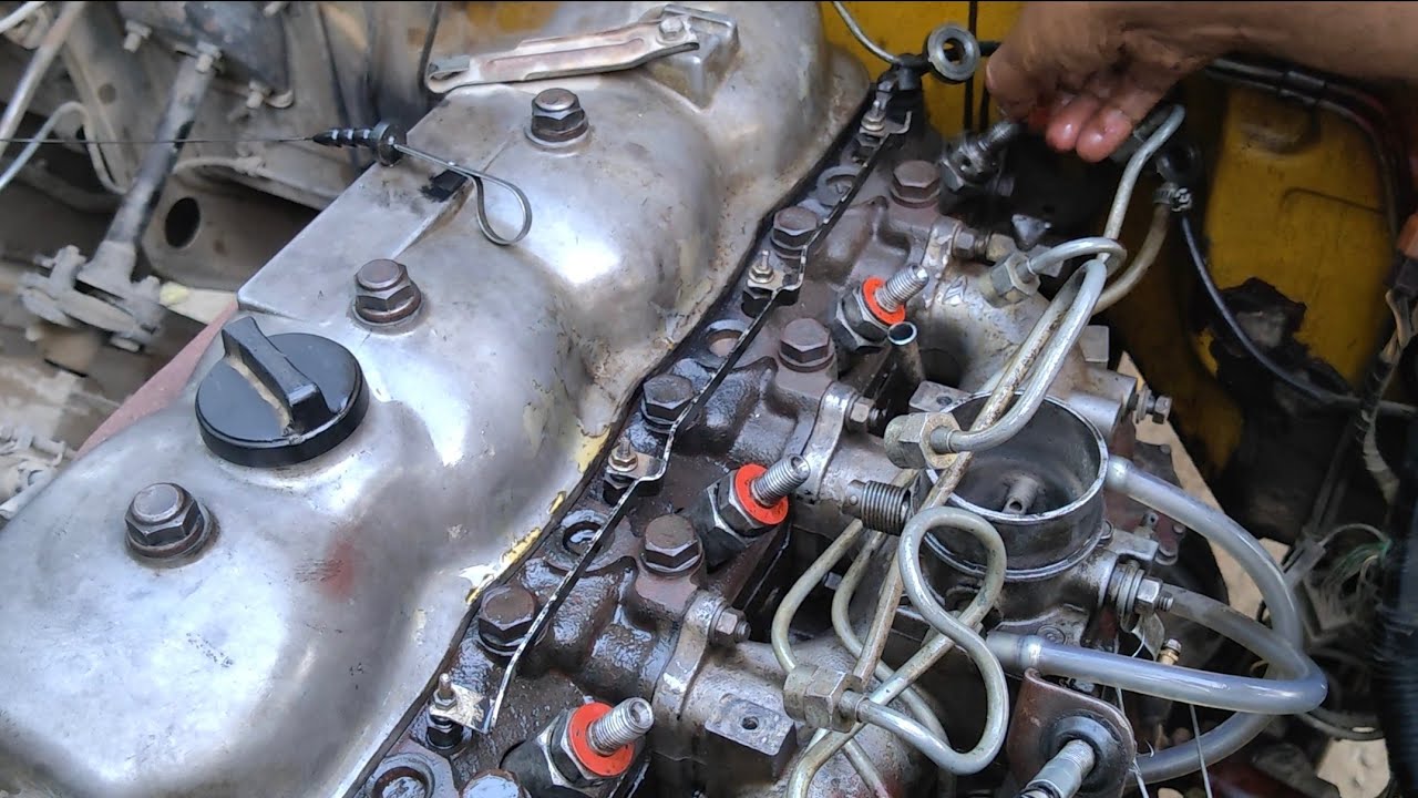 how to Toyota 2b engine nozzle repair