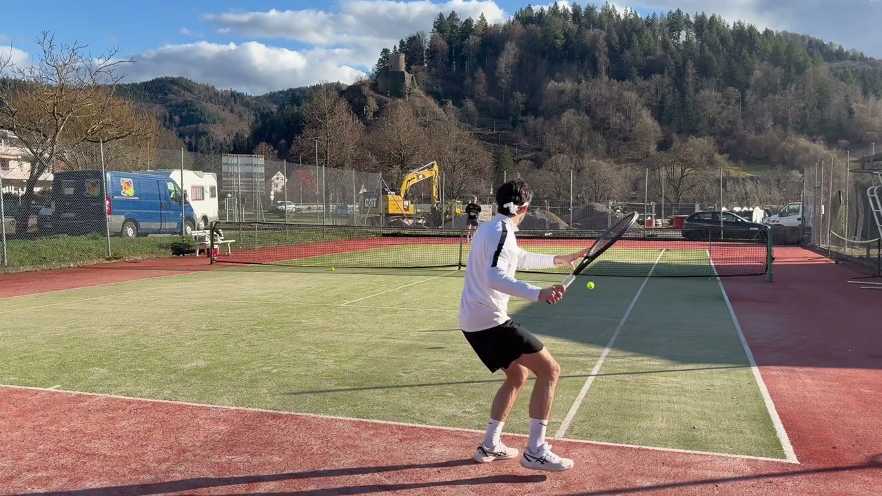 Tennis 🎾- Getting comfy with outdoor courts