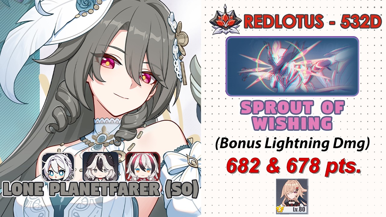 Honkai Impact 3rd: Ex-Abyss RedLotus (532D) V8.7 | Sprout of Wishing (Lightning) | LP(S0) w/ friends