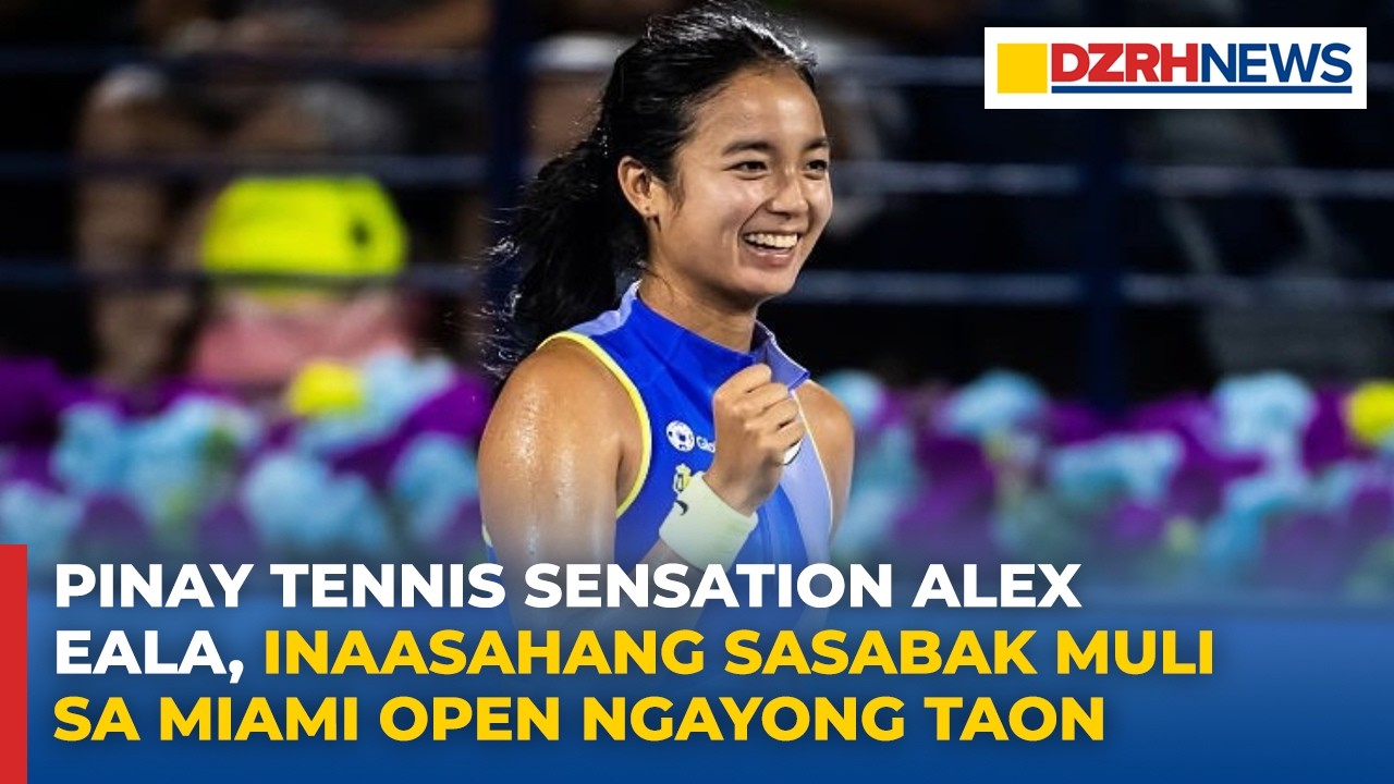Pinay tennis sensation Alex Eala, inaasahang sasabak muli sa Miami Open ngayong taon