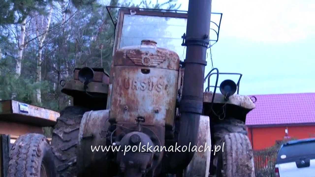 Ursus C45 (C451) z 1965 r. - Lanz Bulldog po polsku - pierwsza filmowa demonstracja ciągnika