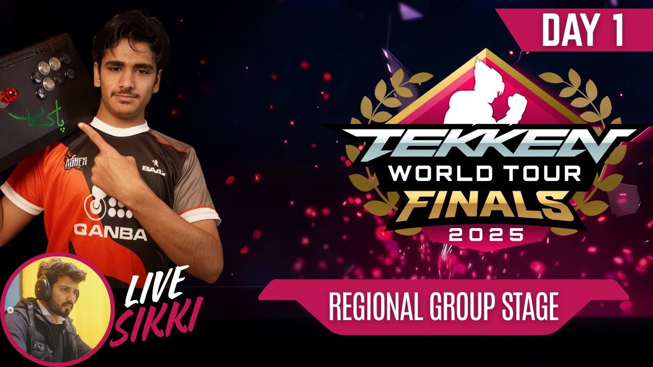 🔴LIVE: TEKKEN WORLD TOUR 2025: Regional Group Stage (Day 1)