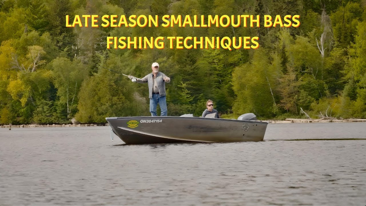 Late Season Smallmouth Bass Fishing Techniques NW Ontario