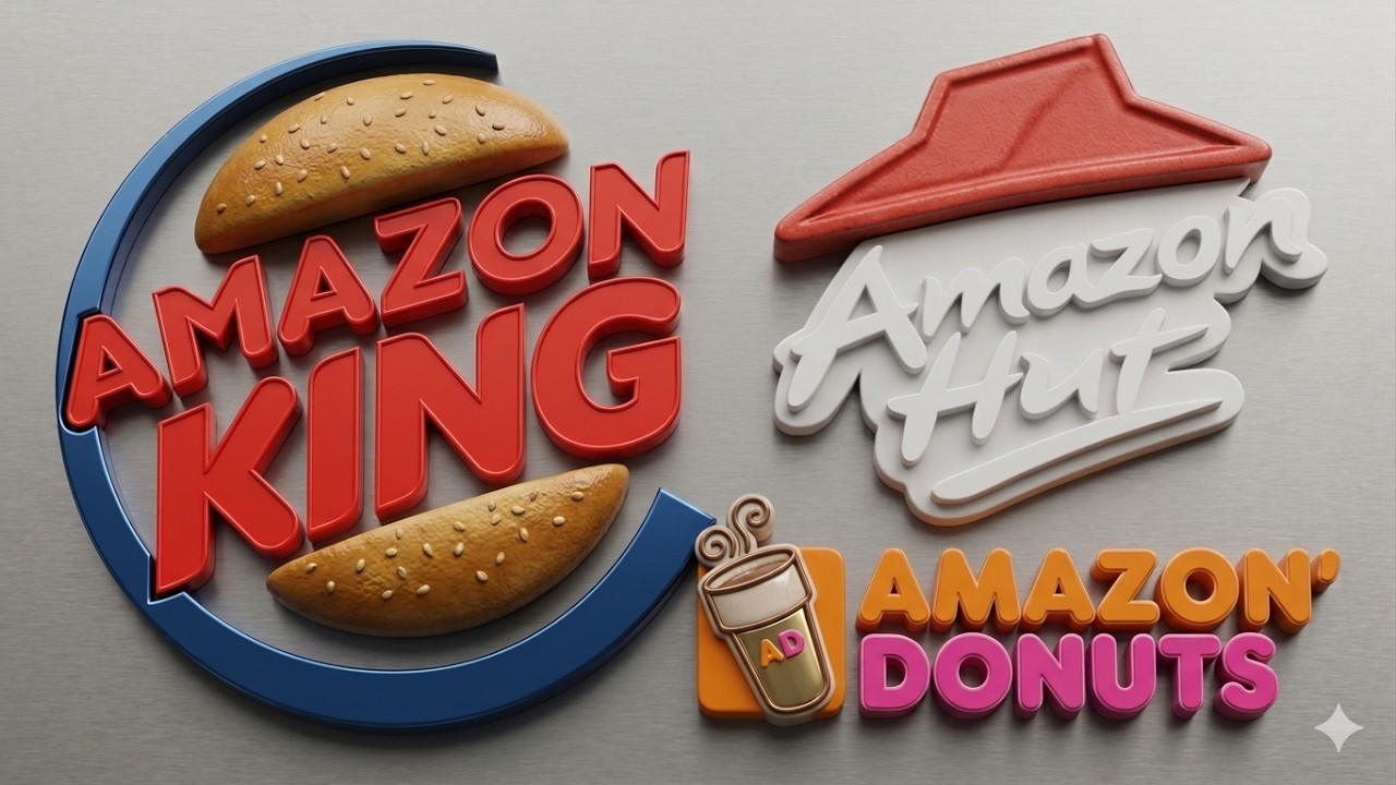 IF AMAZON OWNS FAMOUS COMPANY (This will be there logo)