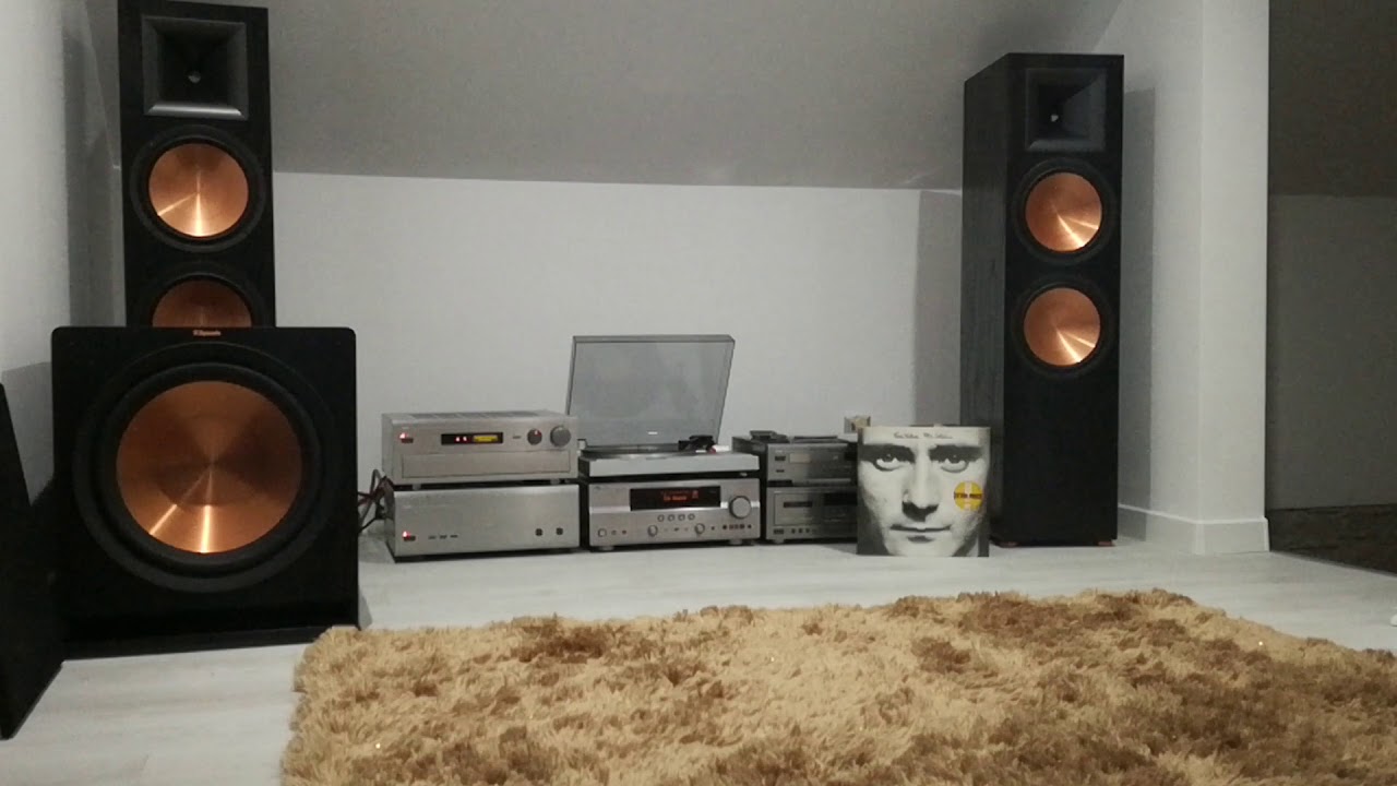 Klipsch rf7mk2 Yamaha Vinyl Phil Collins