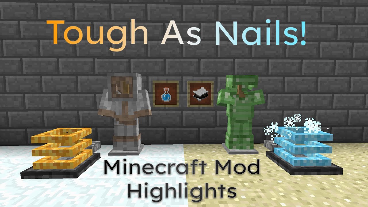 Mod Highlight: Tough as Nails! - Minecraft 1.12.2