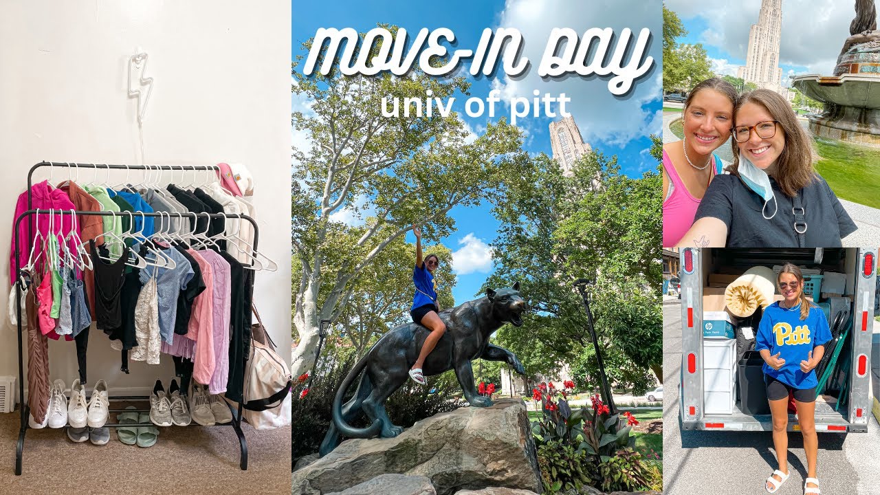 move in vlog | university of pittsburgh 💙💛