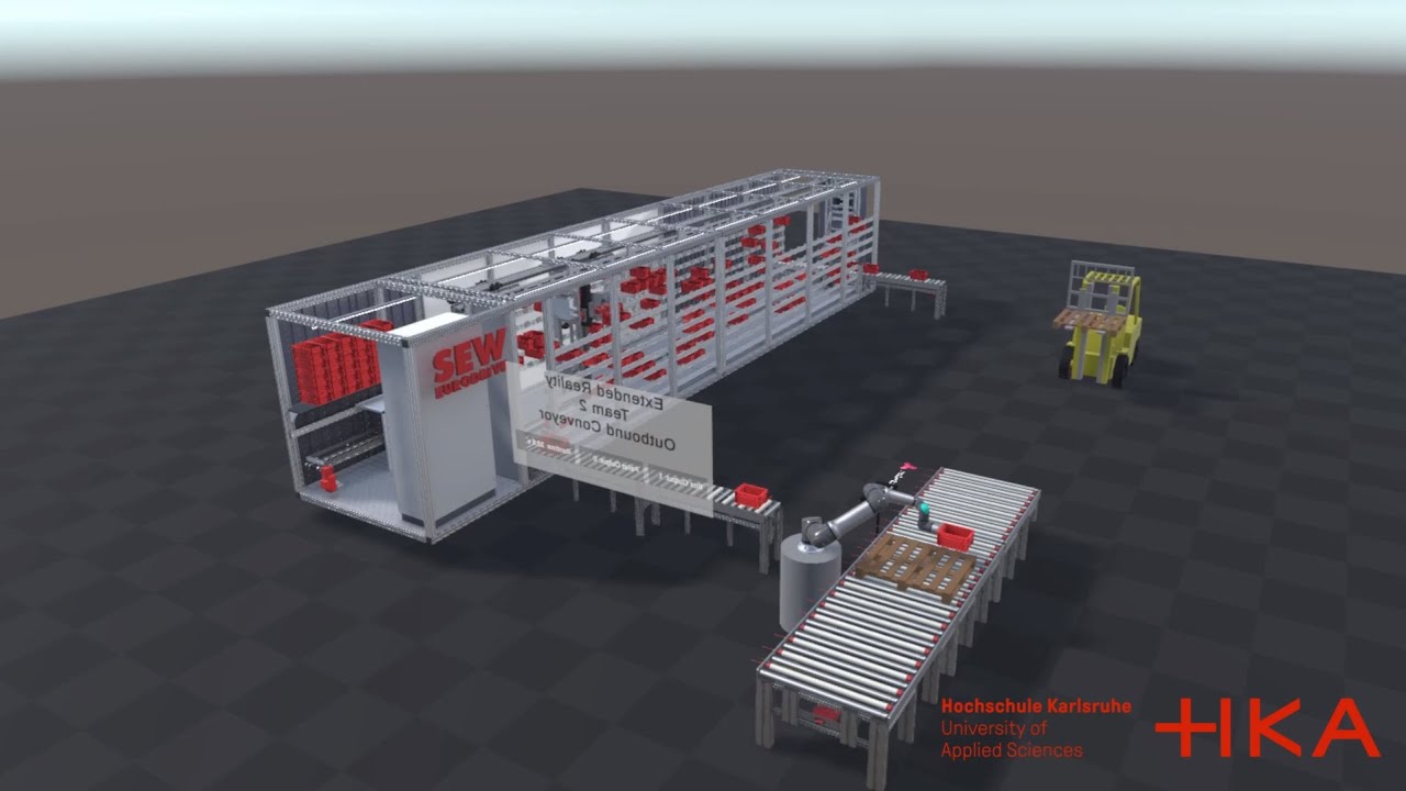 Unity palletizing application