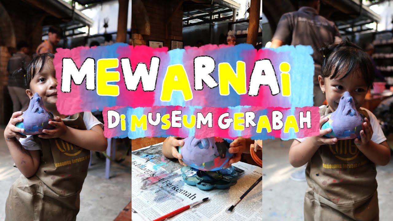 Mewarnai Gerabah di Museum | Aktivitas Seru untuk Anak
