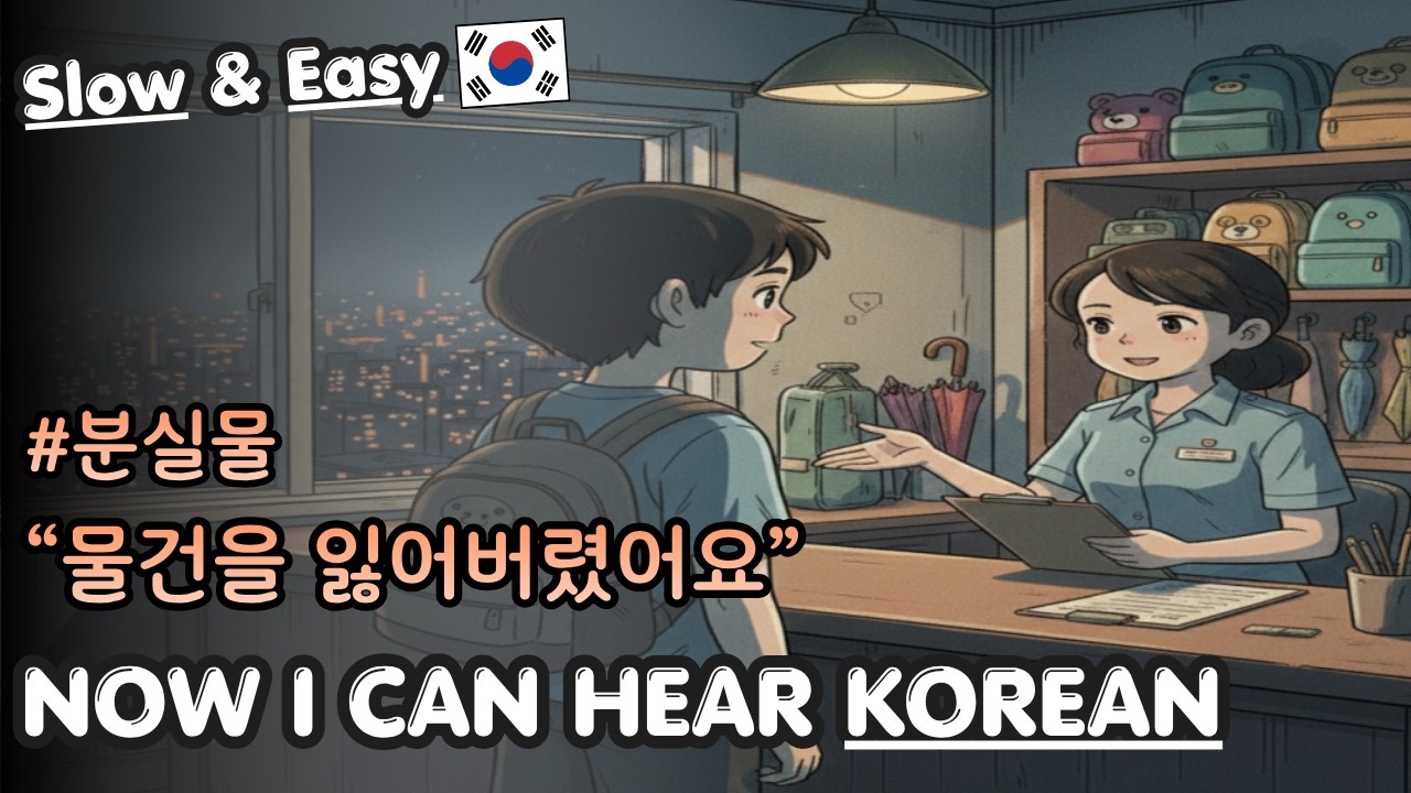 KOREAN LISTENING | Lost on Subway, Traveler's Panic