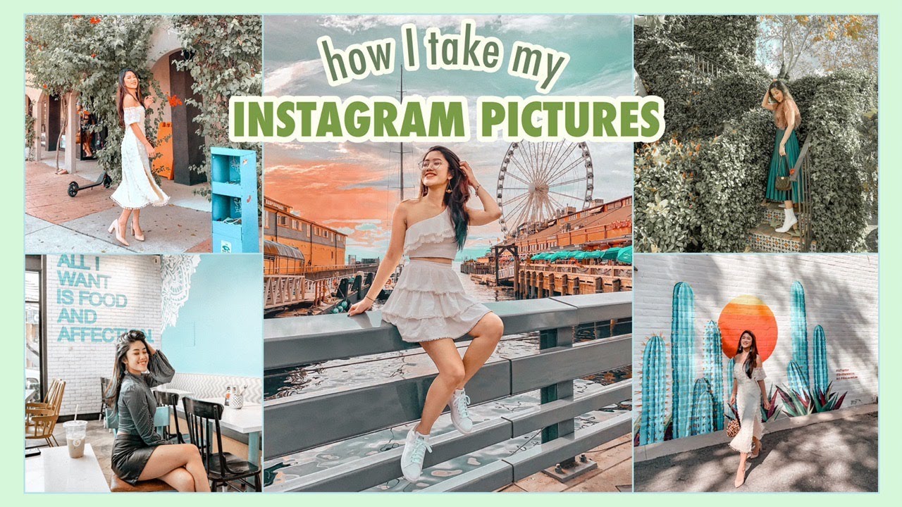 #11 NHỮNG TƯ THẾ CHỤP ẢNH ĐẸP SỐNG ẢO | How I Take My Instagram Pictures ♡ TRAM LE ♡