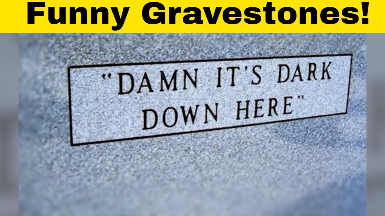 Hilarious Gravestones By People Whose Sense Of Humor Will Live Forever