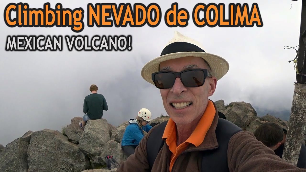 Climbing MEXICAN VOLCANO Nevado de Colima