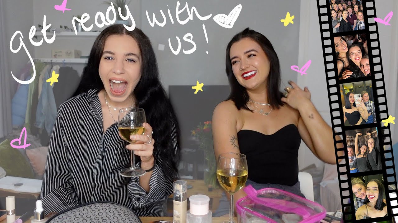 tipsy get ready with us *for our first night of freedom* !!!!