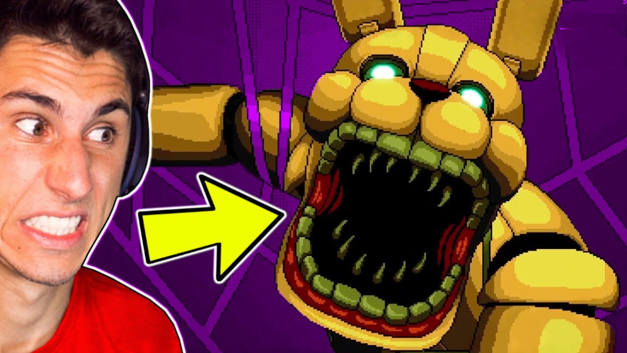 I Beat The NEW FNAF GAME! (Into The Pit)