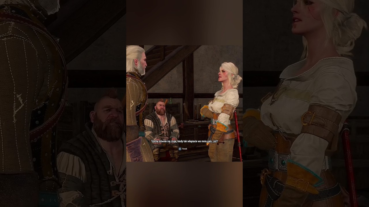 Czy wiesz jak wygląda teraz Ciri, Geralt? #gamesbymorfeusz #wiedźmin3 #witcher3 #geralt #shorts