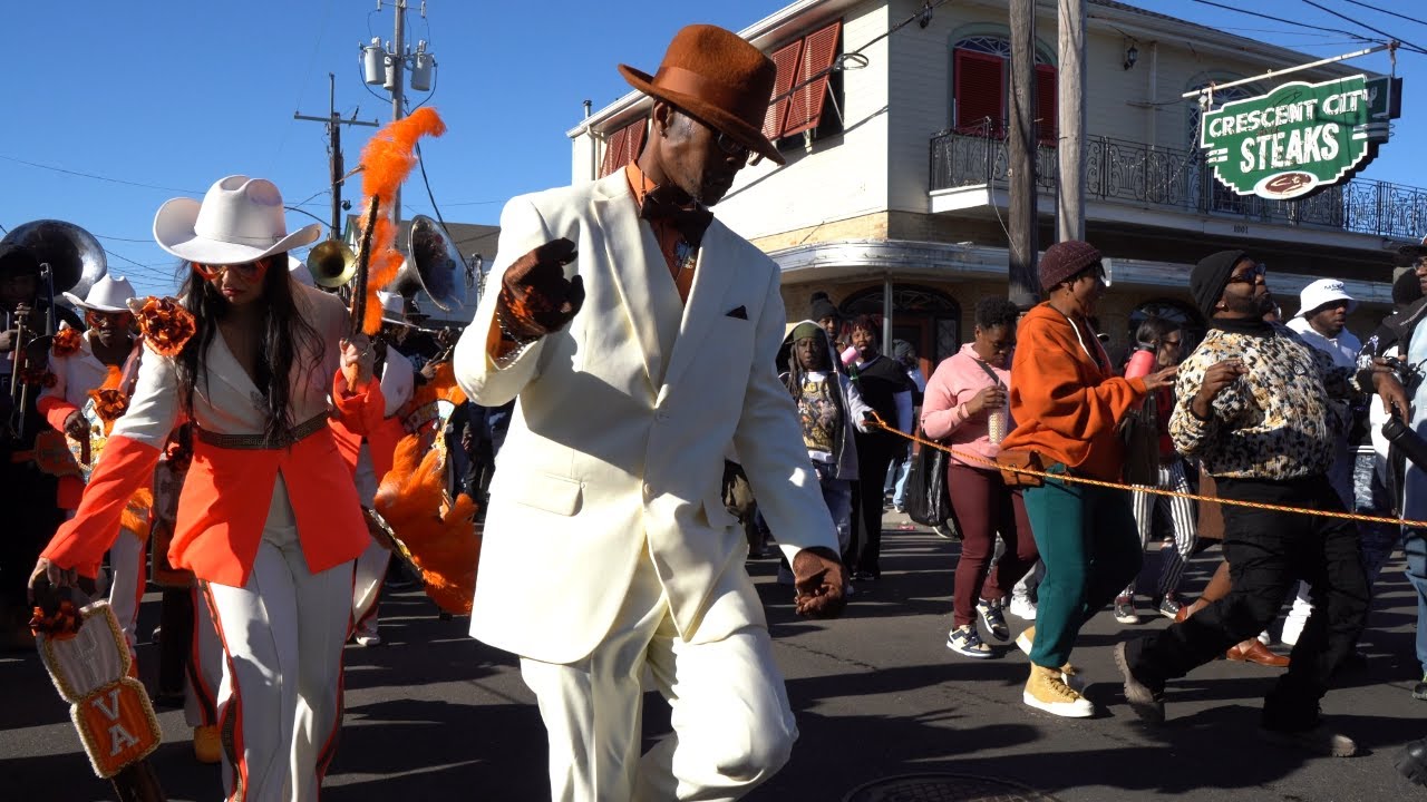 New Orleans Second Line | Undefeated Divas, Gents & Kids | 2025 | Live Music by TBC Brass Band