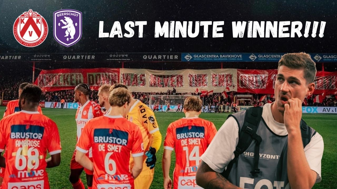 SCENES as Kortrijk Win vs Beerschot