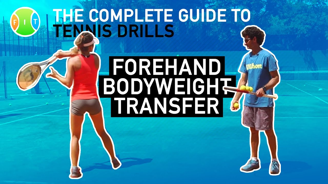 Aprende a mover el PESO DEL CUERPO hacia delante en la derecha | 🎾 CATÁLOGO DE EJERCICIOS DE TENIS