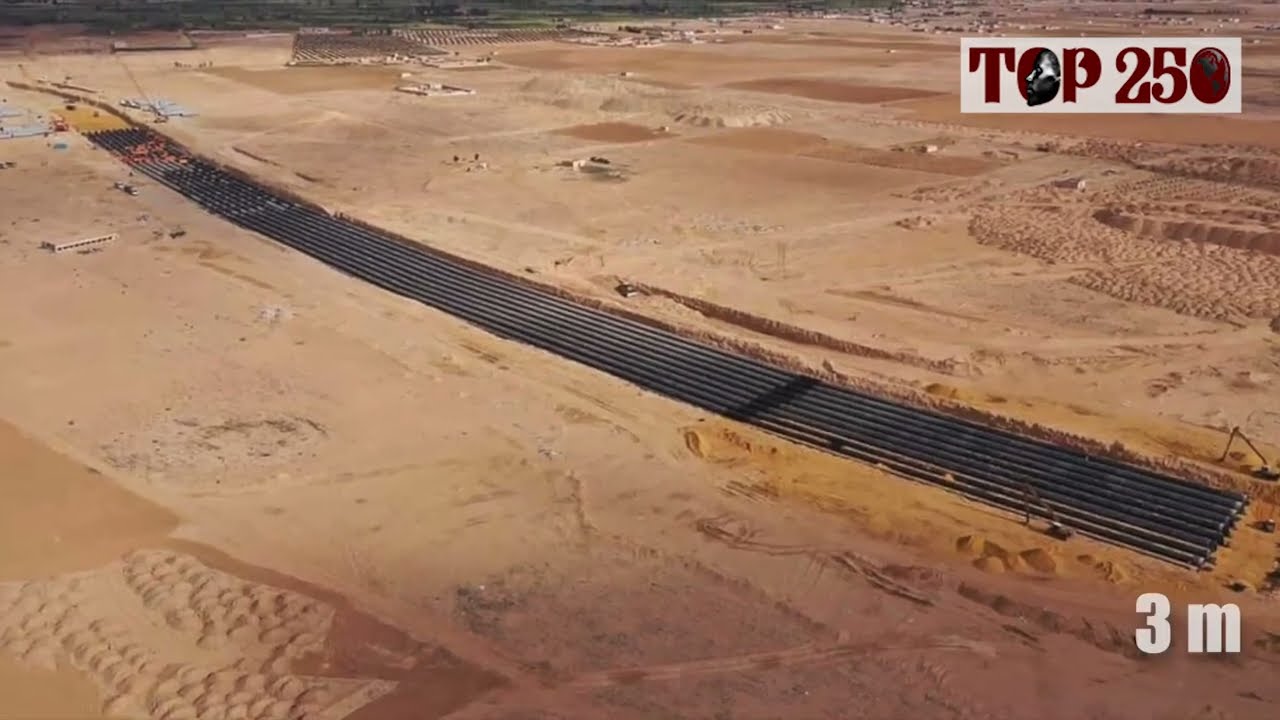 EGYPT: Dore ukuntu barigushyira umugezi hagati m'ubutayu. Reba iyi video urumirwa!!